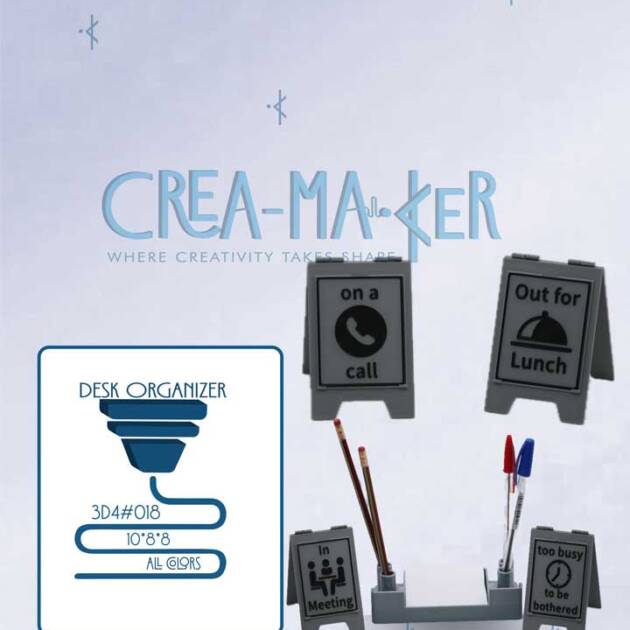 Desk Organizer 3D4#018