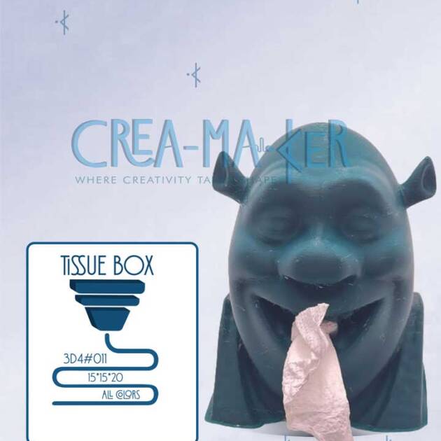 Tissue Box 3D4#011
