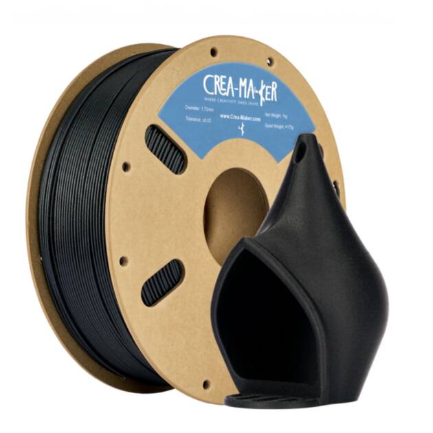 3d1#024 Crea-Maker ASA Carbon fiber 3D Printer Filament 1.75mm