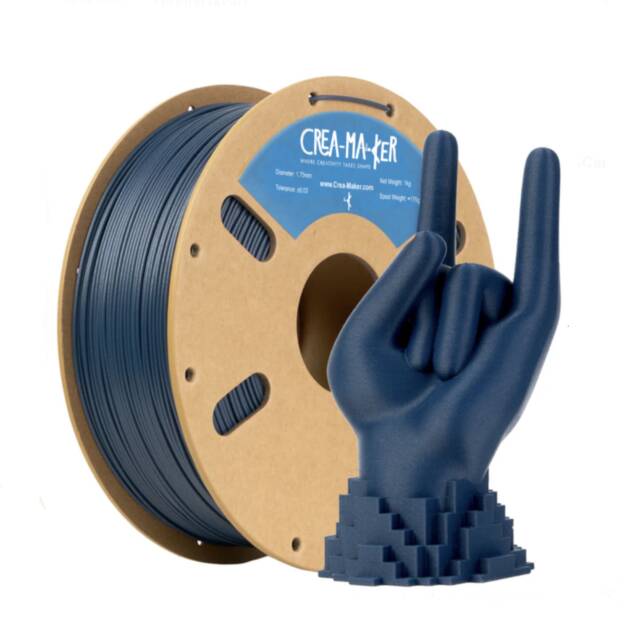 3d1#017 Crea-Maker Carbon Fiber PETG 3D Printer Filament 1.75mm