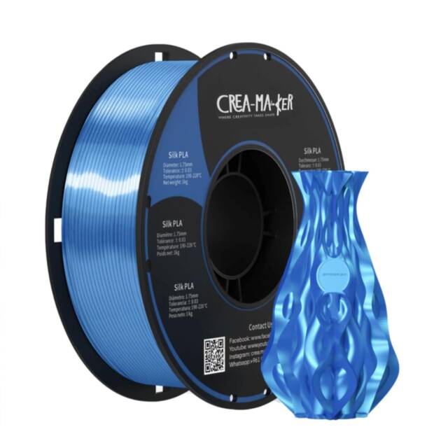 3d1#008 Crea-Maker Silk PLA Filament 1.75mm
