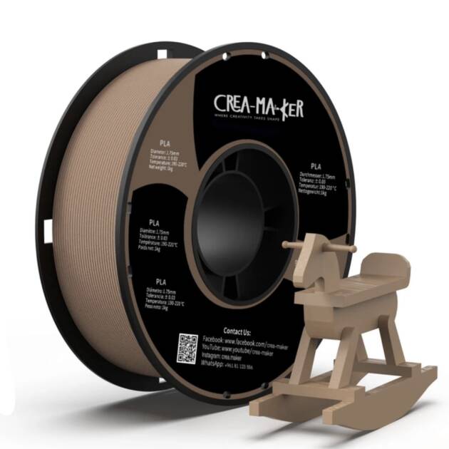 3d1#004 Crea-Maker Special PLA 3D Filament 1kg